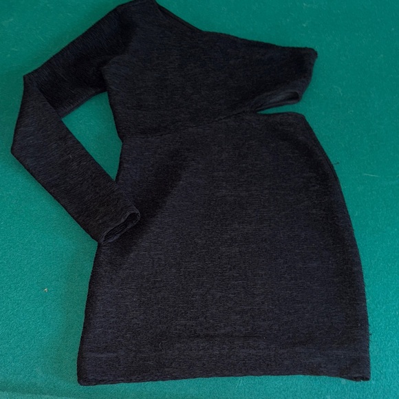 BCBG One Shoulder Cut Out Mini Dress - Picture 1 of 5